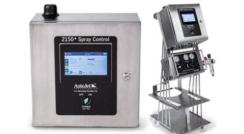 Panel de control de pulverización AutoJet 2150+ con base