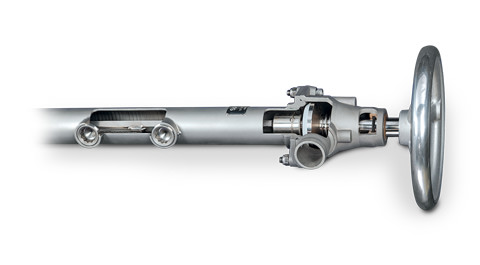 Cabezal de pulverización con cepillo