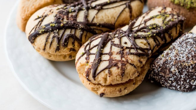 Galletas con chocolate