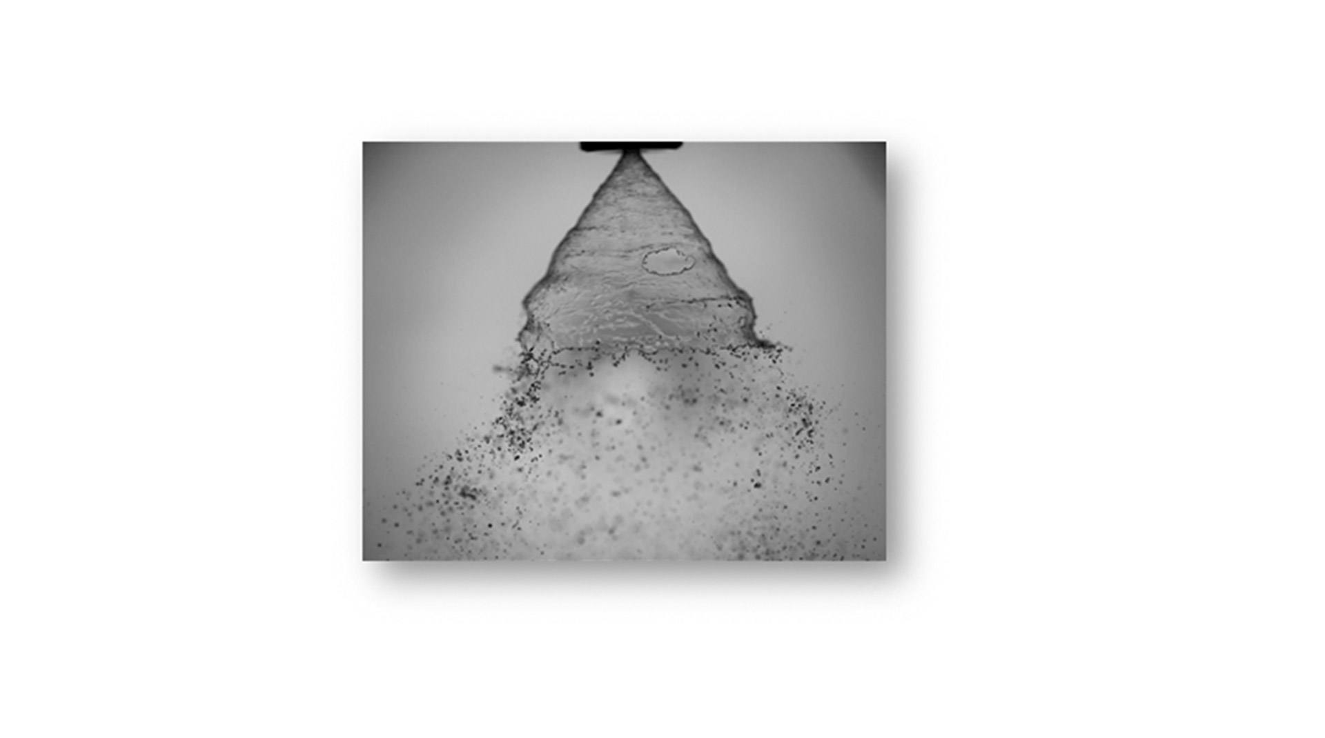 hollow cone spraying