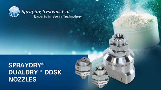 SprayDry DualDry DDSK nozzles