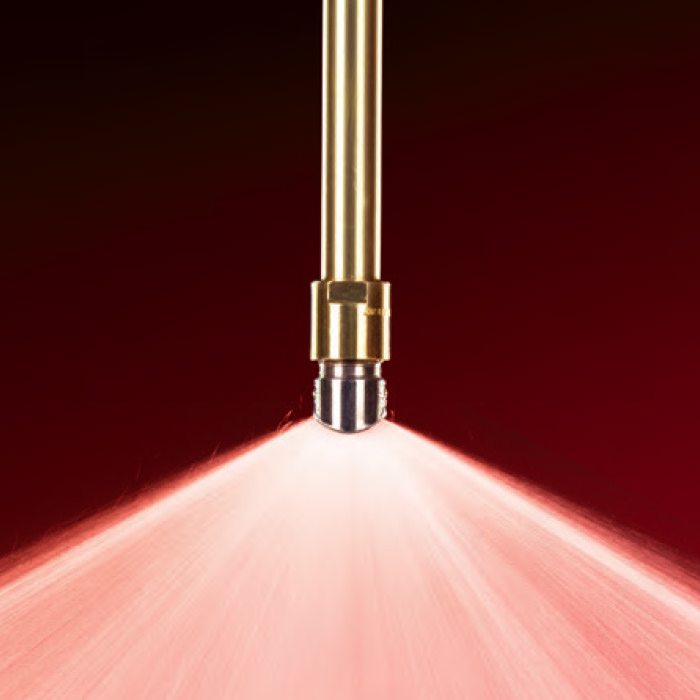 buse pour la pulvérisation d'eau en coulée continue