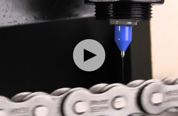 Vidéo Système de lubrification de chaîne électrostatique AutoJet