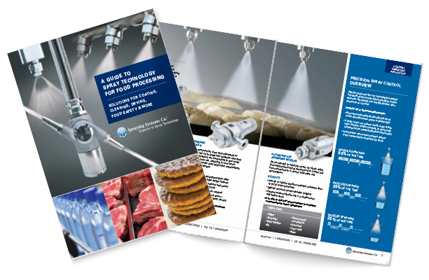 Brochure Guide sur la technologie de pulvérisation pour l'industrie alimentaire