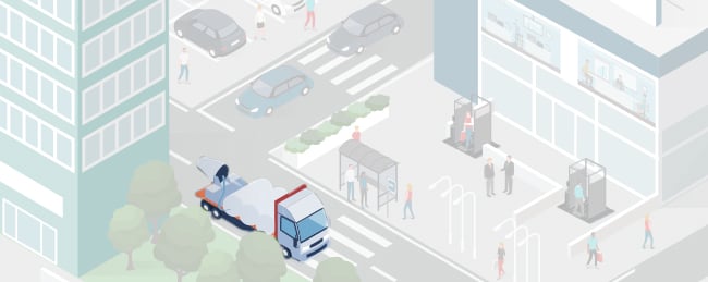 Solutions de désinfection pour le secteur commercial spraytruck