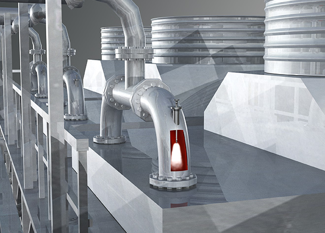 CDU Ventilateur à ailettes lavage à l'eau