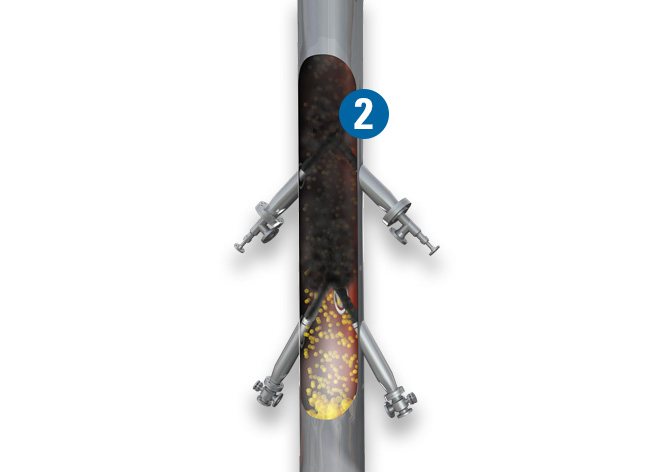 FCCU Injection de bio-huile