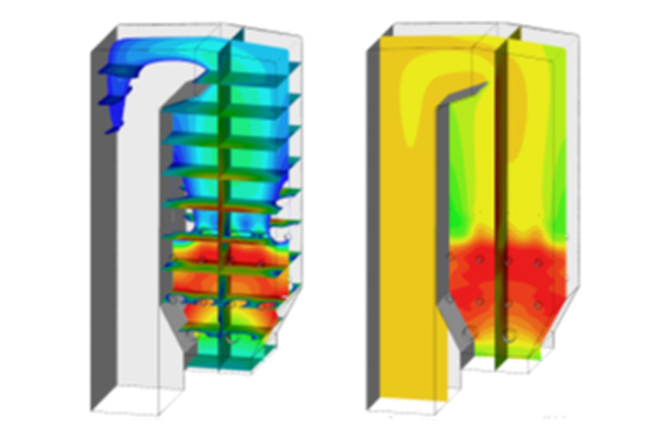 Modélisation CFD pour le contrôle des NOx