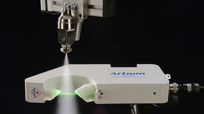 Démonstration de l'interféromètre Doppler de phase (PDI)