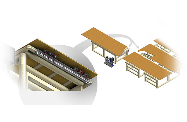 Étude de cas Nouveau système de marquage des lignes de clous