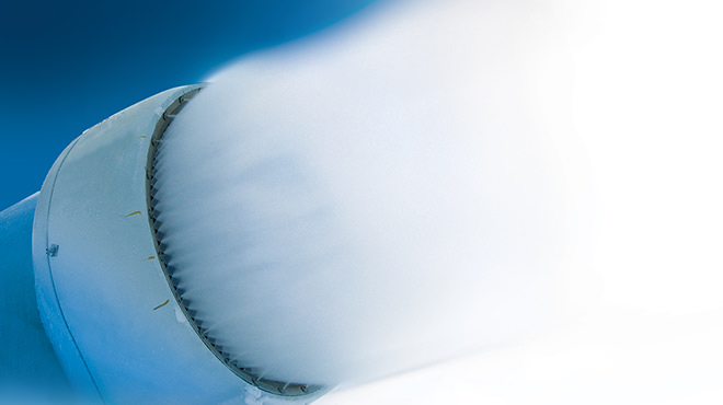 Fabrication de la neige