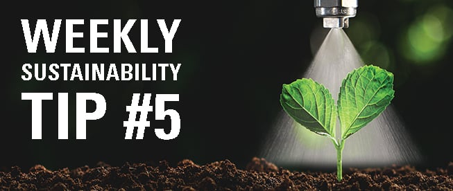 Weekly sustainability tip