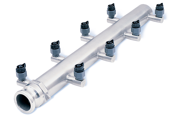 Riser per il lavaggio delle lattine