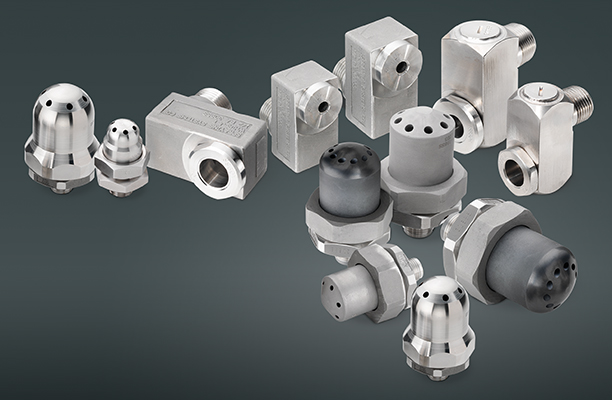 Ugelli e pistole per la combustione dello zolfo