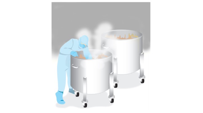 手作業をなくすことによる省力化