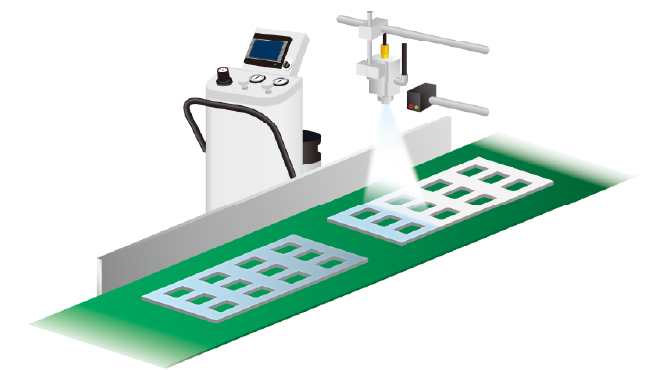 塗布工程を自動化