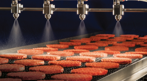 食品加工でのアルコール・抗菌剤塗布