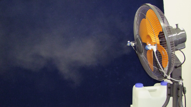 ミストファン取付けタイプ