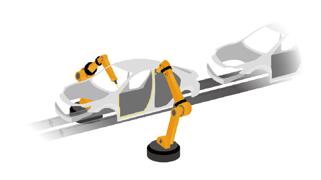 ロボットアームの素早い動きに適応