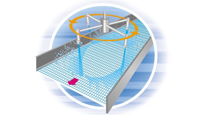 コンベア洗浄用ノズルNRAJ