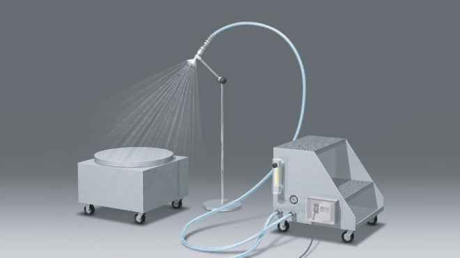 耐水性試験用散水装置