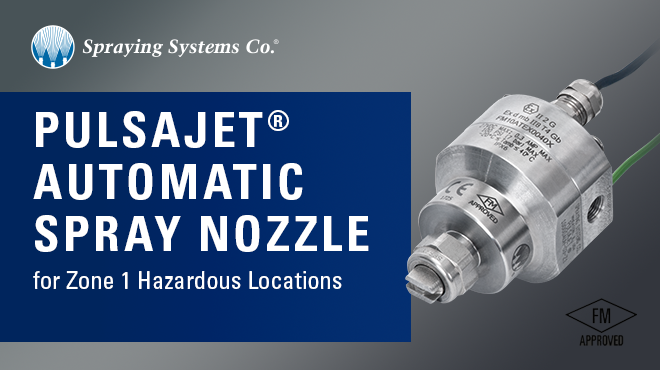 PulsaJet Automatic Spray Nozzle bulletin B692A