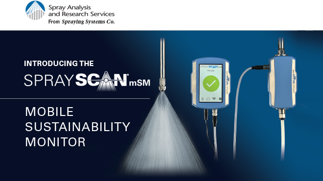SprayScan-mSM Mobile Sustainability Monitor B782 | スプレーイングシステムスジャパン