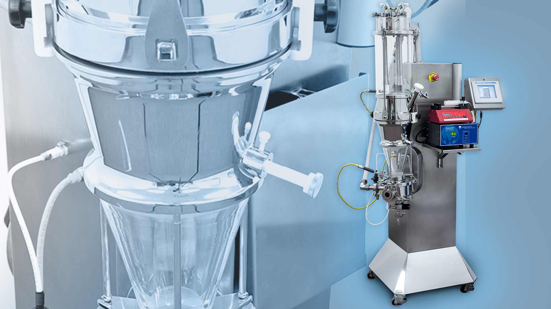 ultrasonic coating machines used for fine particulate substances