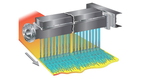 Laminar Flow headers drawing