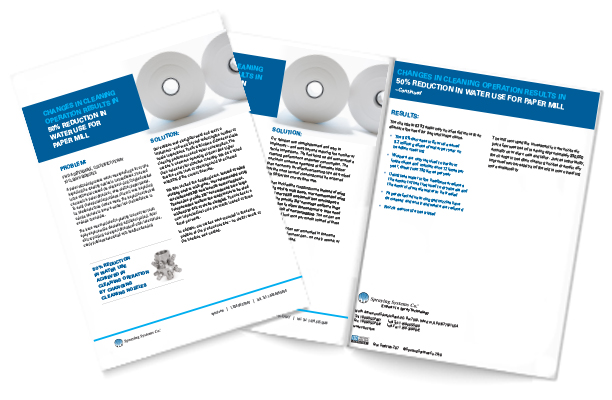 Case Study Changes in Cleaning Operation Results in 50 percent Reduction