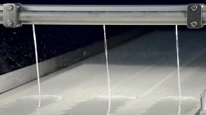 AutoJet Pathogen Protection Spray System for Conveyor