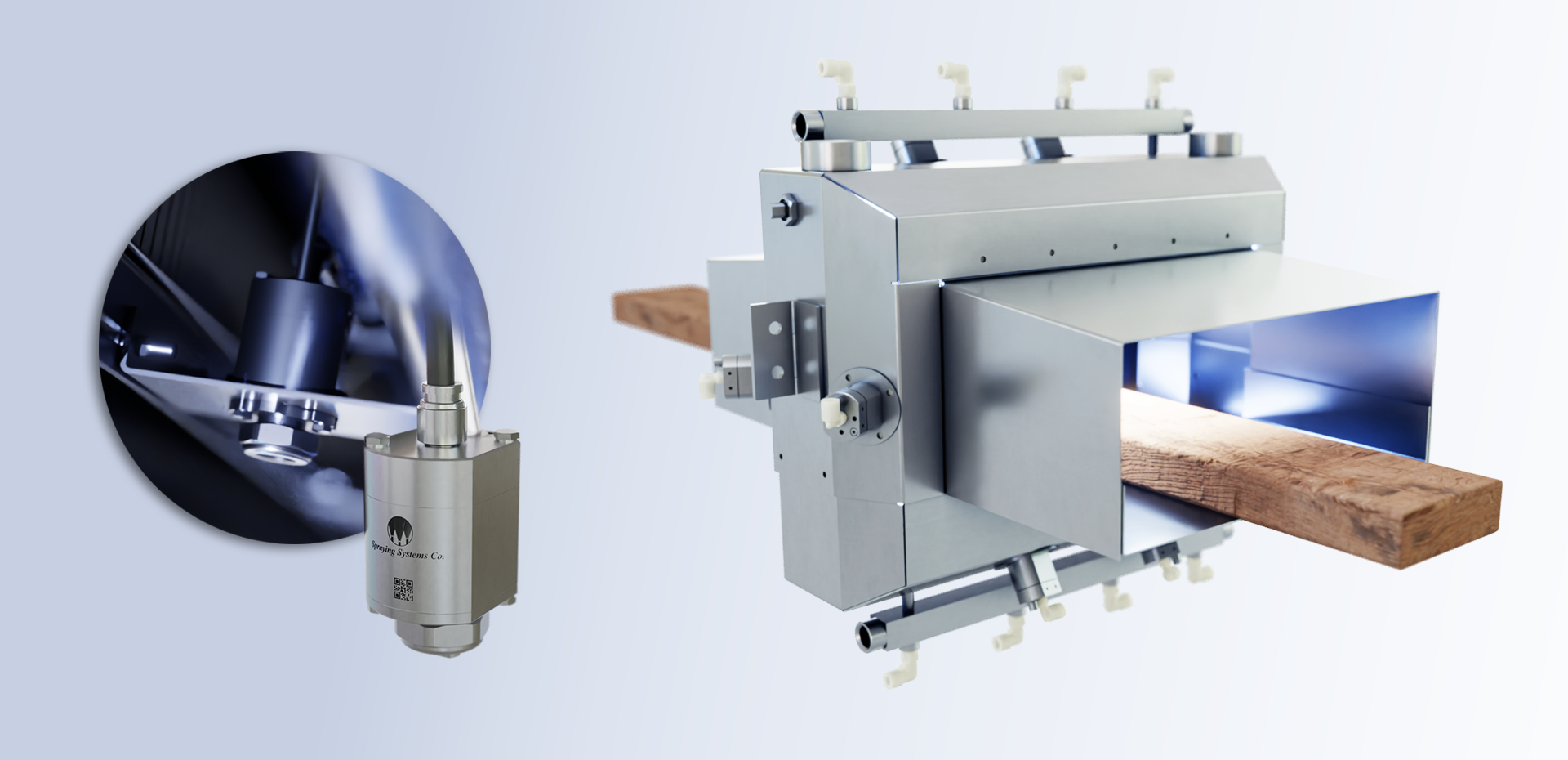 Wood Biocide Application | Spraying Systems Norway
