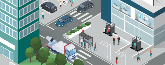 Disinfection solutions for business area