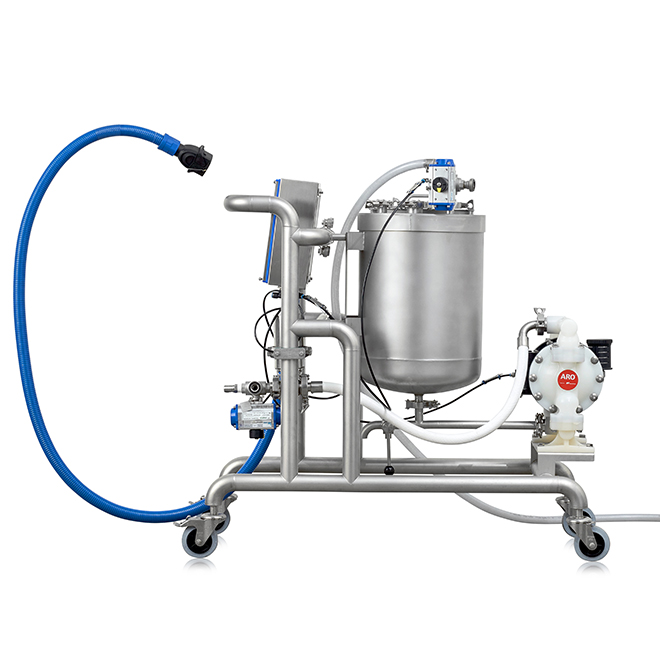 AutoJet AccuGlaze pompsysteem 2850 mobiele CIP