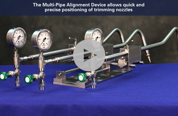 Video Multi-Pipe Alignment Device