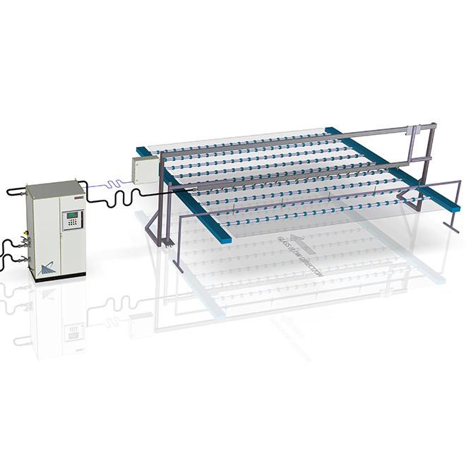 System powlekania szkła płaskiego AutoJet