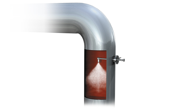 Płuczka wodna hydrotreatera