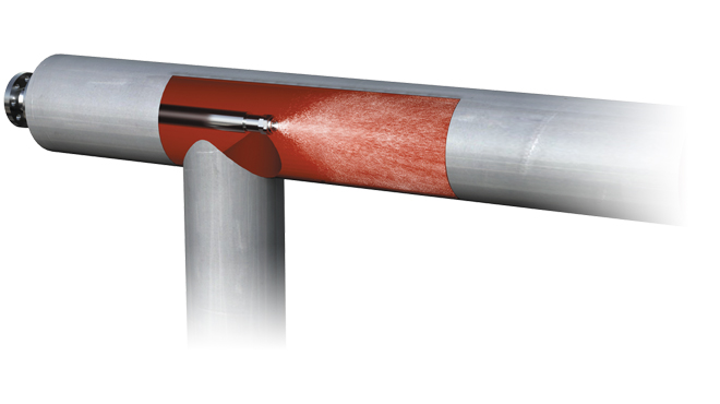 Sprays de Coker Quench