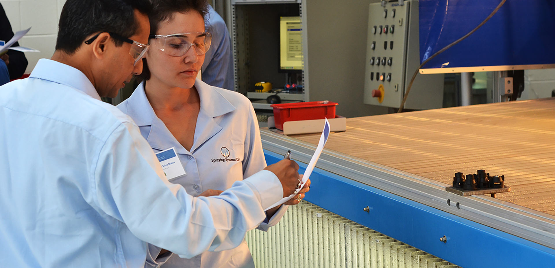 técnicos de laboratório