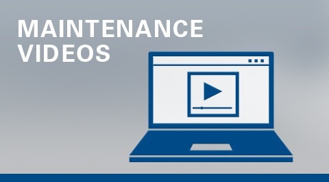 ícone para vídeos de manutenção