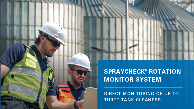 SprayCheck Rotation Monitor bulletin cover