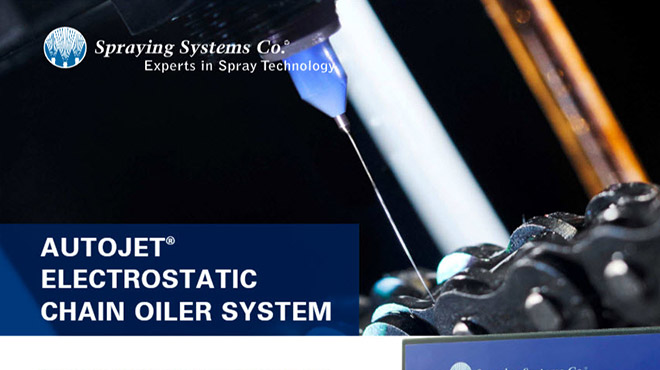 B661 AutoJet Electrostatic Chain Oiler System B661 AutoJet Electrostatic Chain Oiler System