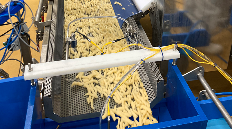 Antimicrobial spraying system increases spaetzle shelf life and opens up new business opportunities