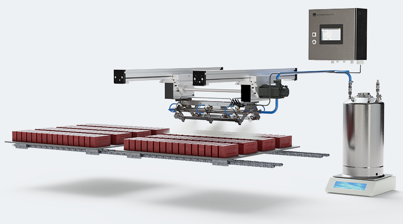 Brick manufacturing coating system