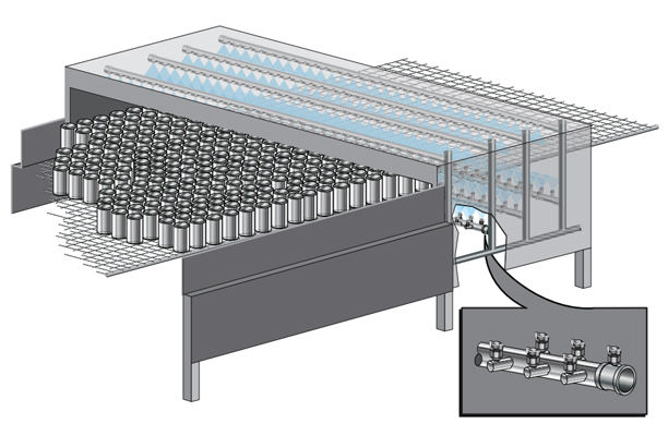Can spraying application