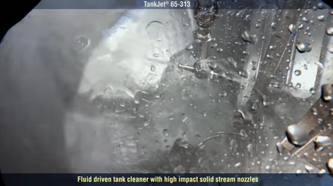 TankJet 65 cleaning