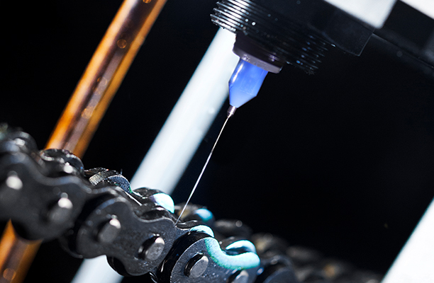 Electrostatic Chain Oiler System