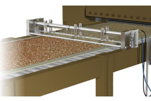 PSC applies release agents & oil uniformly on kibble