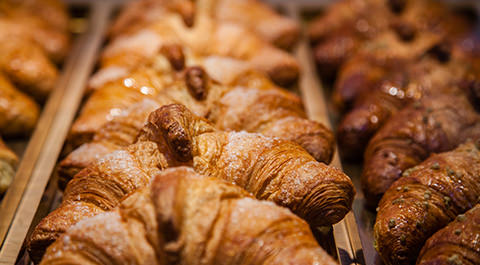 rows of crescents