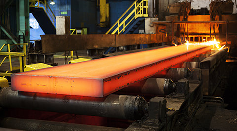 hot steel